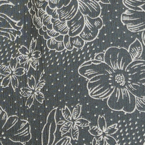 Likely Hanner Print Drawstring Waist Long Sleeve Dress in Charcoal (00) - Picture 10 of 13